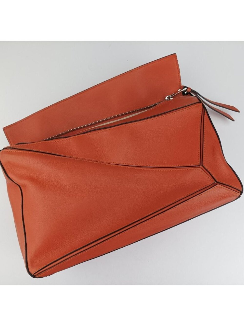 Loewe Puzzle Bag Orange Leather - Picture 13 of 15